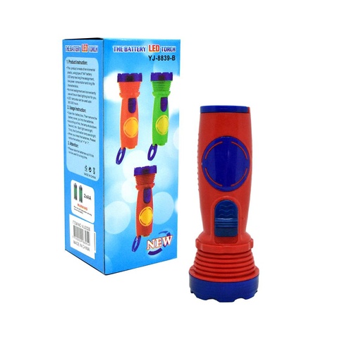 [492403] LINTERNA 1 LED 5X13 CM E/ CJ ( AJ0028 )