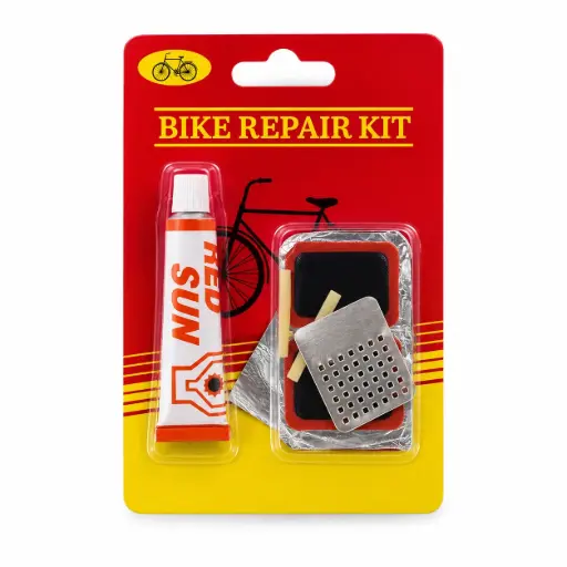 [492678] KIT P/ EMPARCHAR BICICLETA C/ PEGAMENTO Y PARCHES E/ BL ( NC6332 )