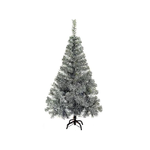 [492777] ARBOL NAVIDEÑO CANADIENSE NEVADO C/ PIE METAL 1.20MTS ( 80494 )