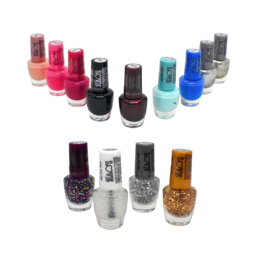 [497232] &ESMALTE LOVE P/ UÑAS TEJAR 6ML ( E1104 )