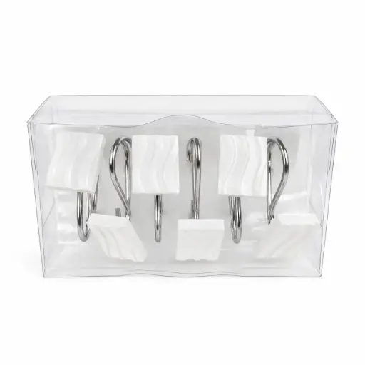 [497474] GANCHO METAL P/ CORTINA DE BAÑO X12 ( E005 )