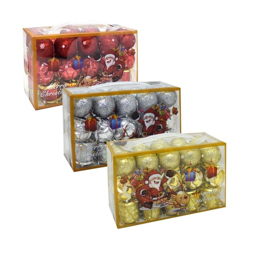 [500092] BOCHA NAVIDEÑA 3CM X30 E/CJ ( NS315083 )