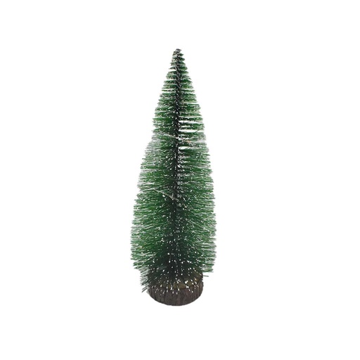 [500411] MINI ARBOL NAVIDEÑO C/ LUZ 25CM E/BO ( NS330708 )