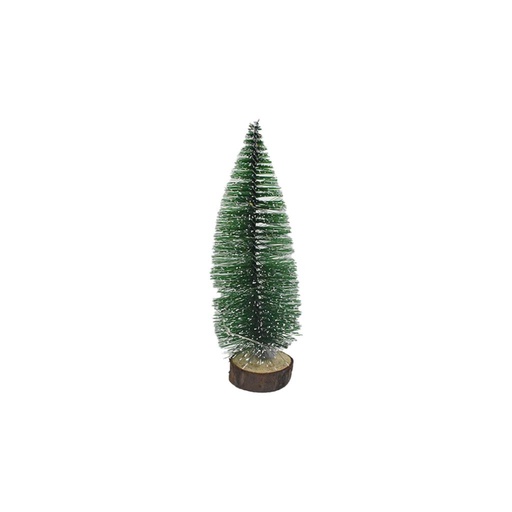 [500433] MINI ARBOL NAVIDEÑO C/ LUZ 20CM E/ BO ( NS330710 )