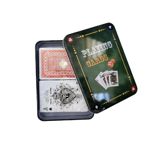[502908] NAIPES POKER X2 MAZOS E/LTS 
