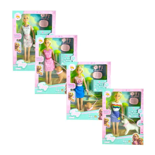 [503271] MUÑECA TINY MASCOTA C/ ACCESORIOS e/Cj ( 54919 )