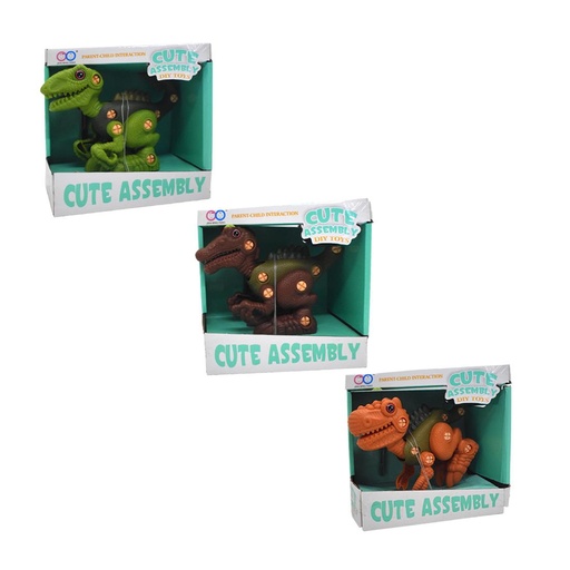 [503513] DINOSAURIO P/ ARMAR C/ DESTORILLADOR E/CJ ( 53147/8/9 )