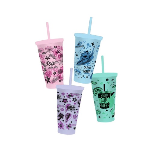 [503799] VASO ECO XL PASTEL C/ SORBETE