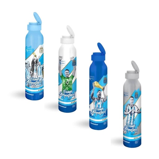 [503931] BOTELLA ALUMINIO ARGENTINA AFA 500ML (  6722 )