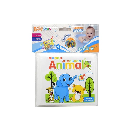 [504008] LIBRO DE BAÑO C/ SONIDO BABY GUS E/ BO ( 55042/3 )