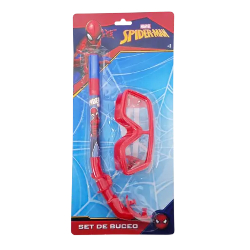 [504283] SNORKEL C/ ANTIPARRAS SPIDER-MAN E/ BL ( 8769 )