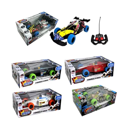 [506714] AUTO RADIO CONTROL C/ LUZ FORMULA UNO e/Cj ( 55740 / 55211 )