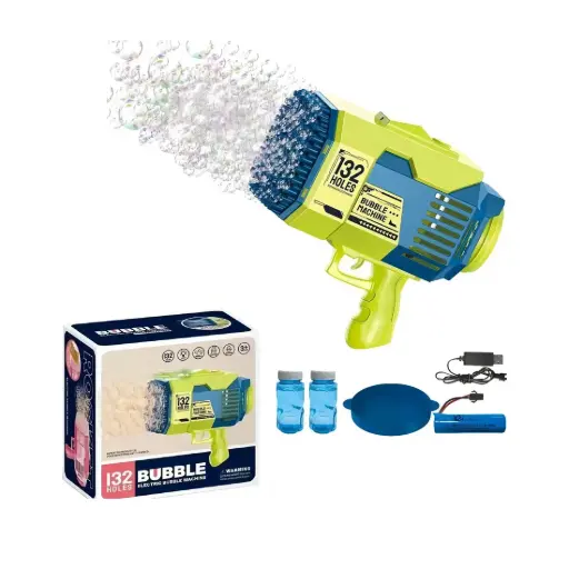 [507616] PISTOLA LANZA BURBUJAS C/ LUZ e/Cj ( SDD1103 )