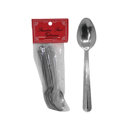 [509486] CUCHARA METAL X12 11 CM E/BO ( RM-204-2 )