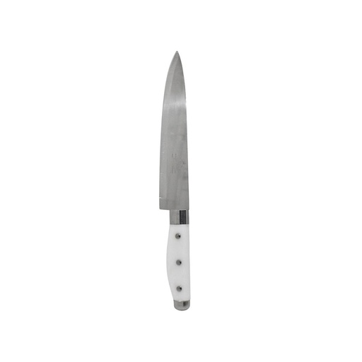 [509596] CUCHILLO 8" MANGO PLASTICO BLANCO E/CT ( RM204 )