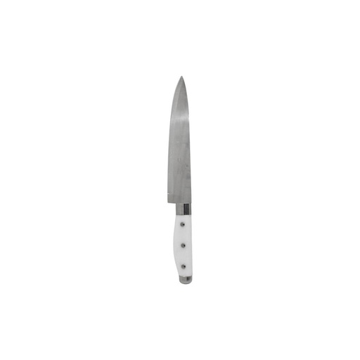 [509607] CUCHILLO 6" MANGO PLASTICO BLANCO E/CT ( RM201 )