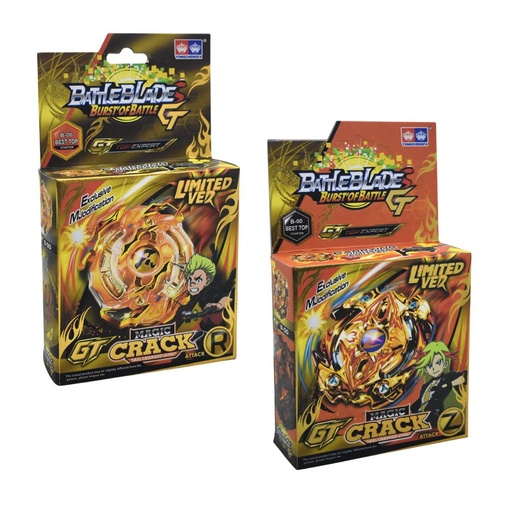 [510069] TROMPO BATTLE BLADE MAGIC CRACK C/LANZADOR E/CJ ( NA201684 )