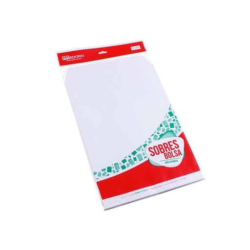 [510212] SOBRE BOLSA OBRA 22.9X32.4CM X10 UD E/BO ( 2722 )