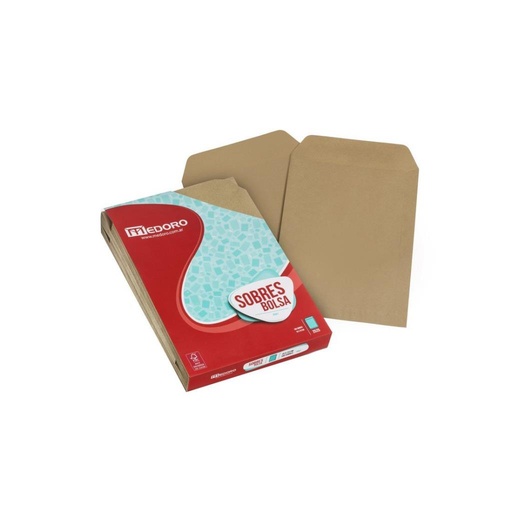 [510333] SOBRE MEDORO BOLSA MANILA 19X24CM X100 E/ BO ( 2525 )