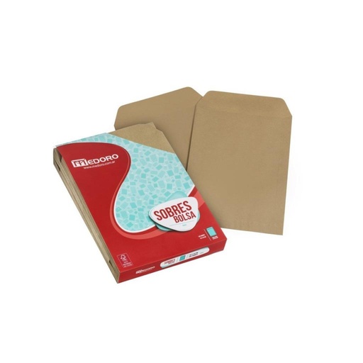 [510377] SOBRE BOLSA MEDORO MANILA 22.9X32.4CM X100 E/BO ( 2532 )