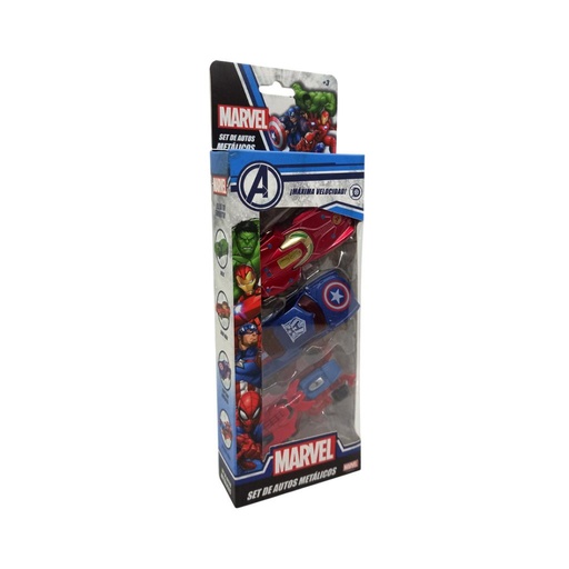 [510949] AUTO METALICO COLECCIONABLE PERSONAJE X3 ( 55217 )