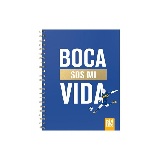 [511532] CUADERNO PPR C/ ESPIRAL BOCA 16X21CM RAYAD (L5CE16BOC)