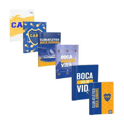 [511554] CUADERNO PPR T/ FLEX BOCA 16X21CM 48HJS CUADR (L5CABBOCC)