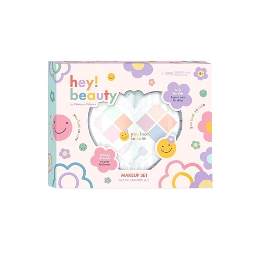 [511785] SET MAQUILLAJE CORAZON HEY! BEAUTY E/ CJ ( HB5665 )