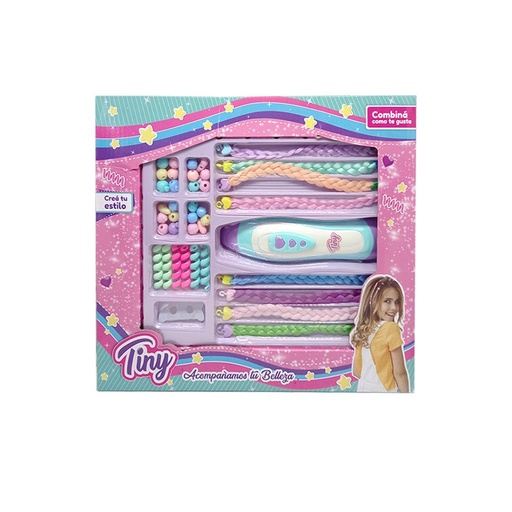 [512192] APLICADOR TINY DE TRENZAS Y ACCESORIOS P/ CABELLO E/ CJ ( 55260 )