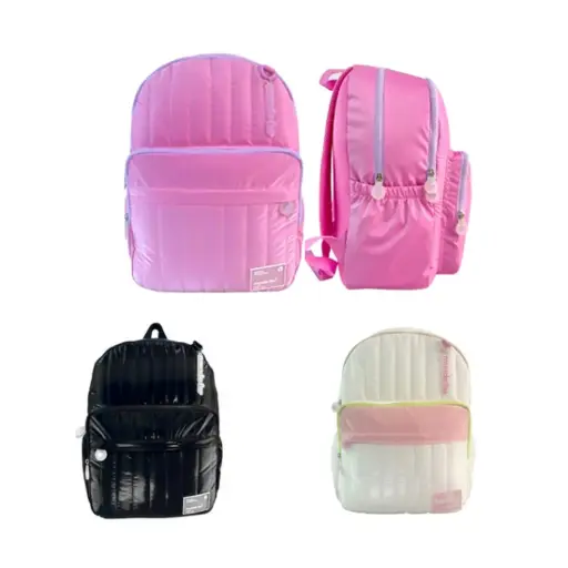 [513292] MOCHILA FW TWIST MATELASSE 3 CIERRES 44cm e/Bo ( 202216 )