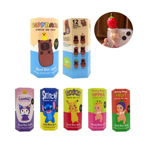 [513897] SONNY ANGEL FIGURA DECORATIVA P/ CELULAR PERSONAJES