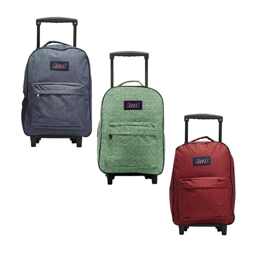 [514502] MOCHILA CARRITO JASPEADA LSYD 43CM