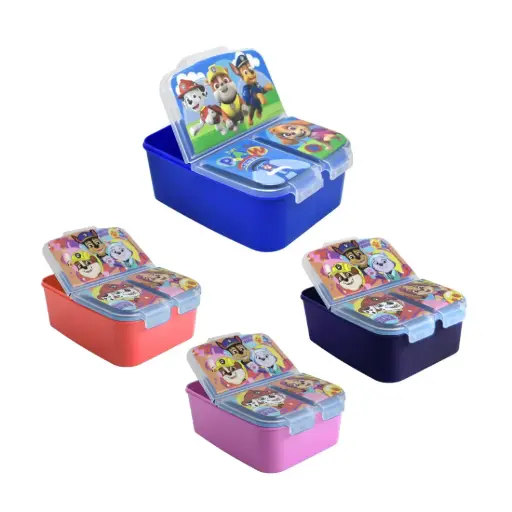 [514645] HERMETICO 3 DIVISIONES PAW PATROL