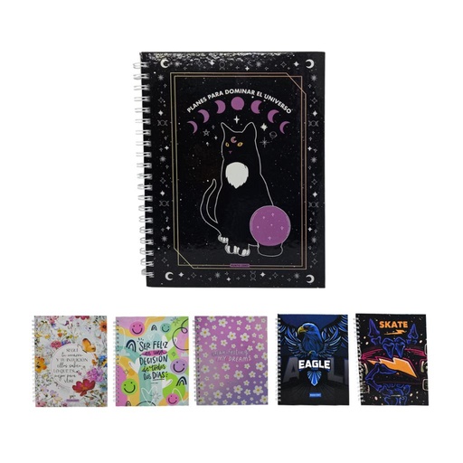 [514810] CUADERNO DISEÑO 21CM X 27CM 80HJS RAYADOS