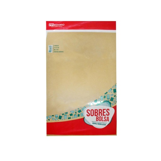 [514843] SOBRE BOLSA MEDORO MANILA 27X37CM X10 E/BO ( 2729 )