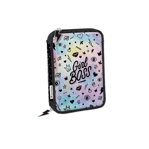 [515316] CARTUCHERA GIRL HOLOGRAFICA MULTISCOPE 2 PISOS 