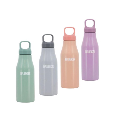 [516757] BOTELLA ACERO INOXIDABLE INFLUENCER 650ML E/ CJ ( 68.X1605 )