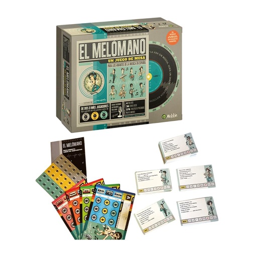 [518814] JUEGO EL MELOMANO MALDON (1201)