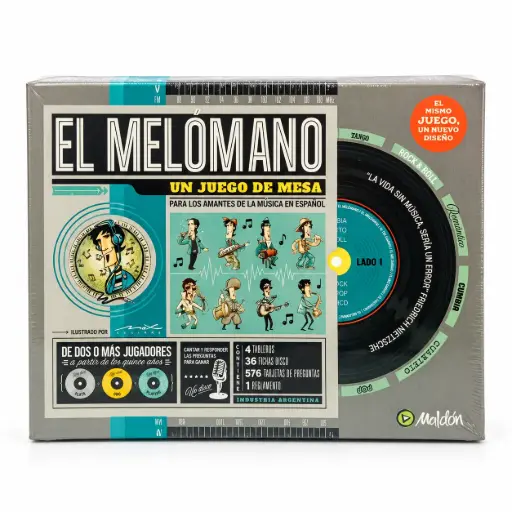 [518814] JUEGO EL MELOMANO MALDON E/ CJ ( 1201 )