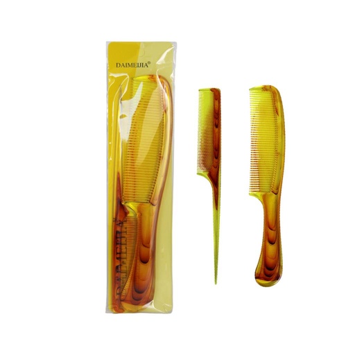 [146574] PEINE CAREY x2 22.5cm E/ BL