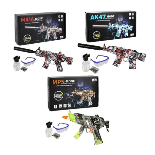 [193522] ARMA CAMUFLADA HIDROGEL 48cm e/Cj (MP5 / M416 / AK47)