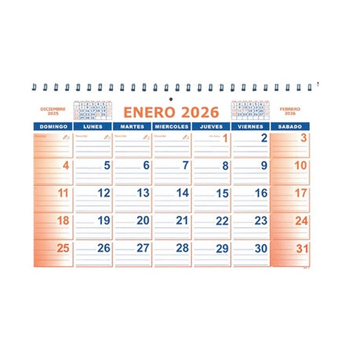 [310243] CALENDARIO ORGANIZADOR 2026 50cm x 35cm