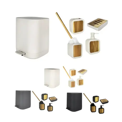 [389135] SET DE BAÑO PREMIUM x5pzs ( KL9241-A )