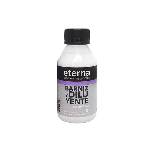 [433113] BARNIZ Y DILUYENTE ETERNA 125ml MATE