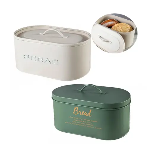 [434818] LATA DE PAN OVALADA C/ TAPA 33.5 x 18 x 15cm
