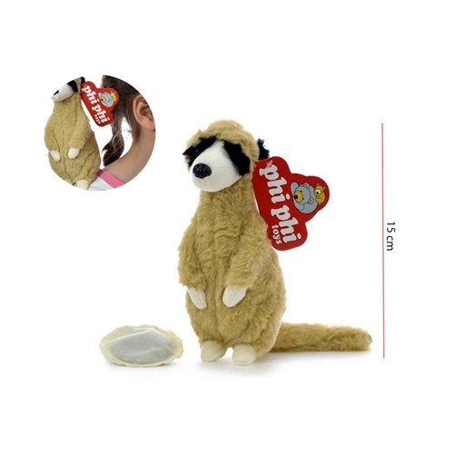 [522235] PELUCHE ZURICATA DE HOMBRO C/ IMAN 15cm ( 2710 )
