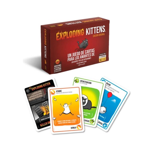 [522752] JUEGO DE CARTAS EXPLODING KITTENS e/Cj