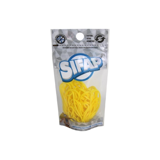 [523049] BANDAS ELASTICAS AMARILLO SIFAP 16GR E/ BO ( S490 )