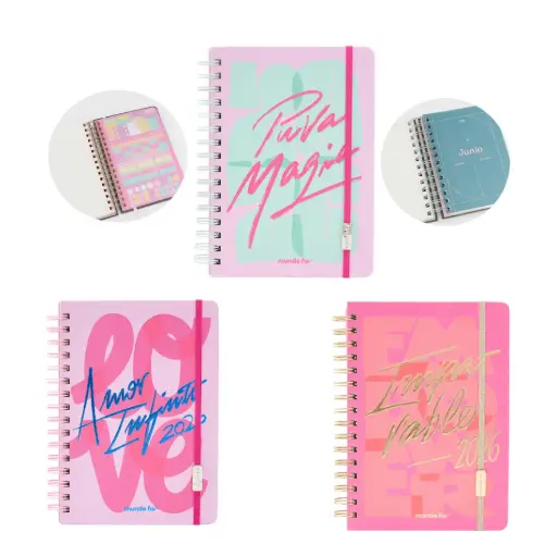 [523995] AGENDA DIARIA INSPIRE FW 2026 C/ ESPIRAL 15 x 21cm e/Bo 