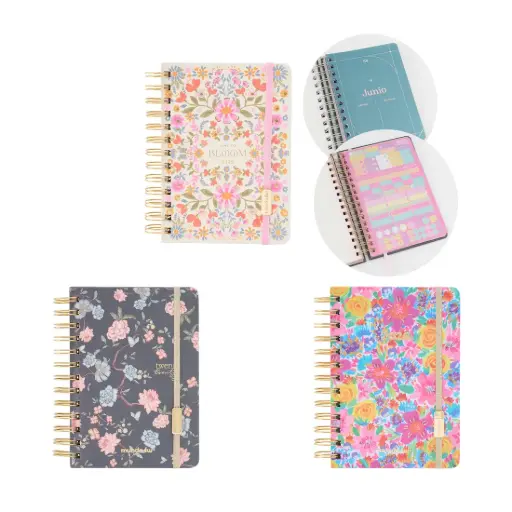 [524787] AGENDA DIARIA CUTE FW 2026 C/ ESPIRAL 12 x 17cm e/Bo 